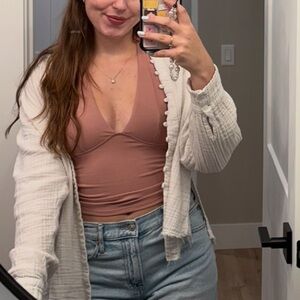 Free People Mauve halter